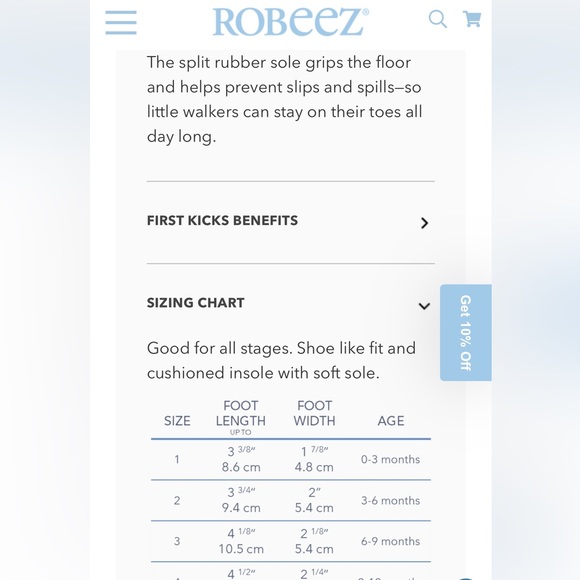 Robeez Mary Jane style Infant Black Patent Leather dress shoe-Size 2 (3-6 mo) - Picture 15 of 15